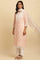 Light Pink Chikankari Embroidery Kurta