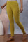 Celery Yellow Solid Tights