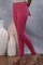 Pink Knitted Solid Tights