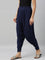 Women Solid Navy Patiala Pants