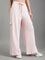 Baby Pink Cargo Sweatpants