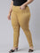 Women Solid Mustard Super Stretch Jeggings