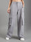 Ebony Grey Cargo Pants
