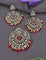 Designer Victorian Zirconia Pendant Set