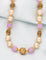 Designer Pearls and Purple Pumpkin Beads Mala