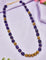 Designer Monalisa Amethyst Beads Mala