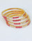 Designer Zirconia Gold Plated Bangles