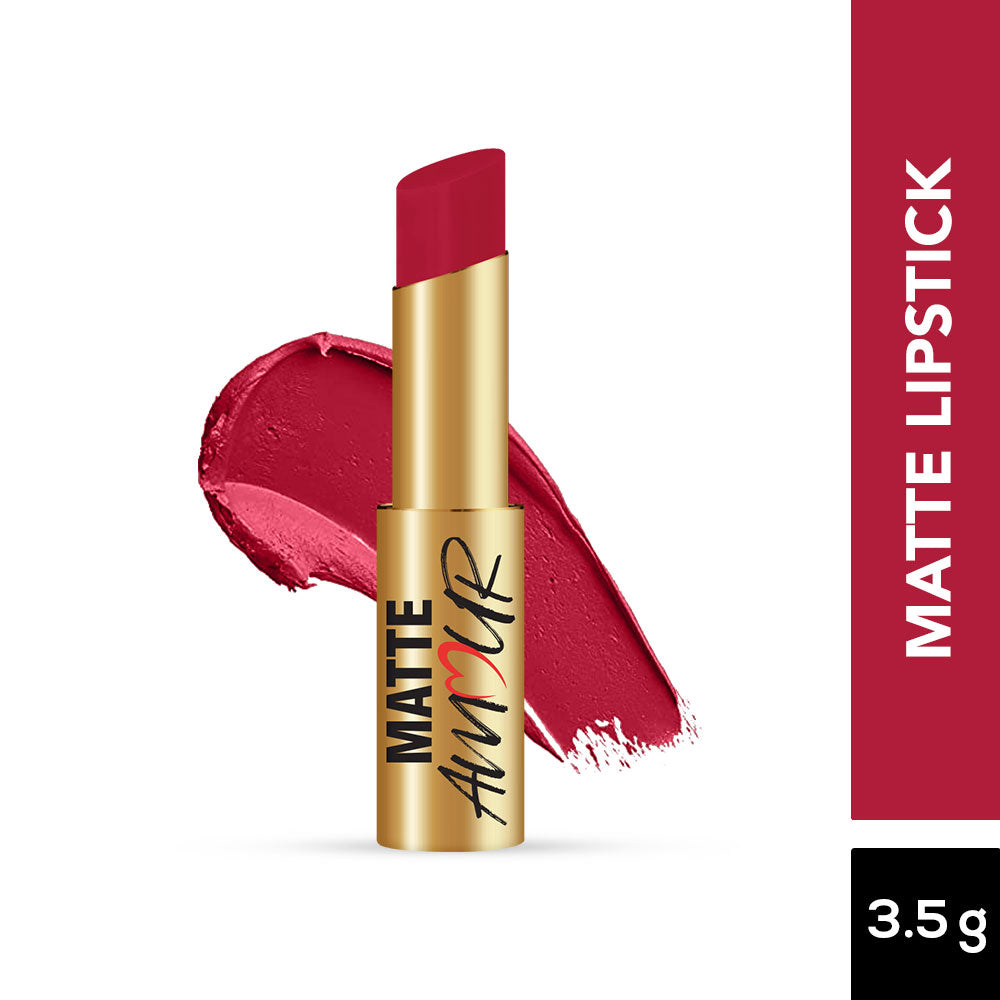 Jaquline USA Matte Amour Matte Lipstick: Sensuous 08