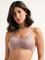 Wunderlove Soft Brown Self-Patterned Bra