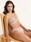 Wunderlove Light Beige Striped Bra