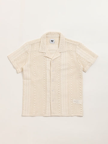 Y&F Kids Beige Mesh Shirt