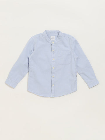 HOP Kids Blue Straight-Fit Shirt