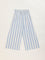 Utsa Kids Blue Striped Palazzos