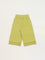 Utsa Kids Green Crochet Trim Cotton Blend Palazzos (2 - 8yrs)