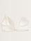 Wunderlove White Ribbed Textured Padded Bra