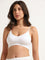 Wunderlove White Seam Free Ribbed Bra