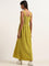 Nuon Green Strappy Maxi Dress