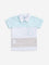 HOP Baby Mint Colour-Blocked T-Shirt