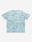 Y&F Kids Blue Map-Inspired T-Shirt