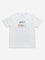 Y&F Kids White Text Printed T-Shirt