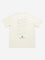 Y&F Kids Off-White Text Printed T-Shirt