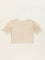 Utsa Kids Beige Floral Top (8 -14yrs)