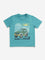 HOP Kids Teal Car Design T-Shirt