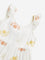 HOP Kids Off-White Sun Printed Tiered A-Line Dress