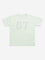 Y&F Kids Green Numerical Printed T-Shirt