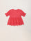 Utsa Kids Coral Schiffli Design Cotton Dress (2 - 8yrs)