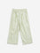 HOP Kids Sage Mid Rise Embroidered Blended Linen Pants