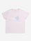 Y&F Kids Light Pink Text Printed T-Shirt