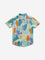 HOP Kids Multicolour Leaf Design Shirt