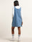 Nuon Light Blue Straight Denim Dress