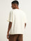 ETA Off-White Textured Relaxed Fit T-Shirt