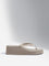 LUNA BLU Beige Wedge-Heel Flip-Flop