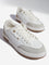 LUNA BLU White Colour-Blocked Sneakers