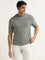 Ascot Dark Sage Striped Relaxed-Fit T-Shirt