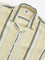 Y&F Kids Beige Striped Design Resort-Fit Cotton Shirt