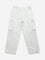 Y&F Kids White Straight - Fit Mid - Rise Jeans