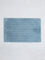 Westside Home Dusty Blue Self-Striped Bathmat