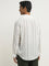 ETA White Striped Resort-Fit Cotton Shirt