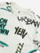 Y&F Kids Off-White Text Design Cotton T-Shirt