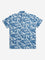 Y&F Kids Blue Abstract Printed Resort-Fit Shirt