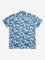 Y&F Kids Blue Abstract Printed Resort-Fit Shirt