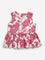 Utsa Kids Pink Floral Print Peplum Top (2-8 years)