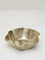 Westside Home Gold Ridged Small Metal Bowl