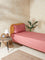 Westside Home Dusty Rose Single Bed Flat Sheet and Pillowcase Set