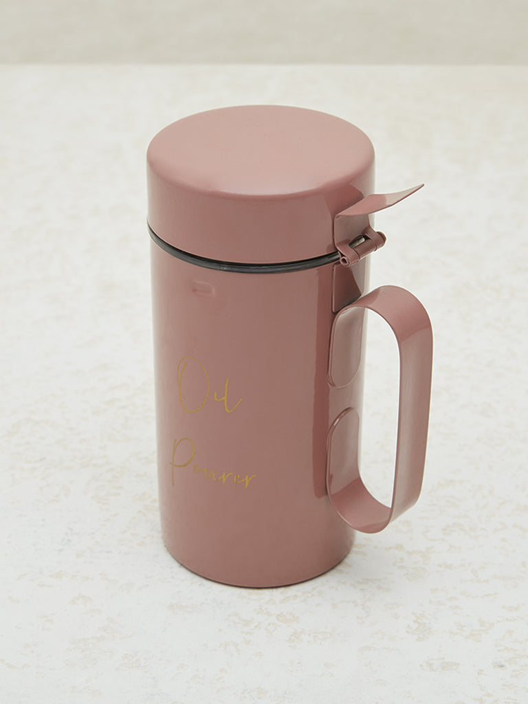 Westside Home Pink Text Design Oil Pourer