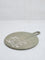 Westside Home Sage Floral Etched Wooden Round Chopper